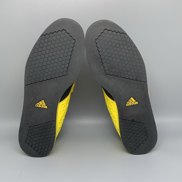 Adidas Powerlift 3 Gray Yellow Weight‎ Lifting Gym Shoes BB2844 Men\'s Sz 9.5 main image 10